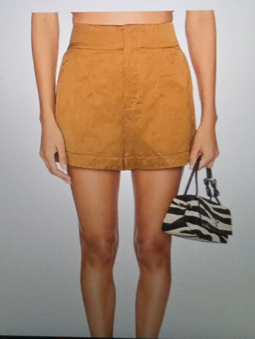 A.L.C. Benny Shorts Aged Bronz Size 4 $395